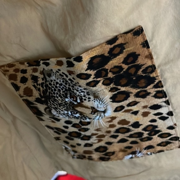 Helen Sheets Cheetah Print Button Vest - Picture 7 of 7